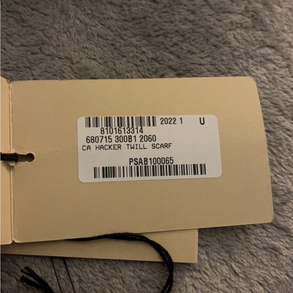 The hackers project double B monogram scarf “balenciaga” - Picture 4 of 7